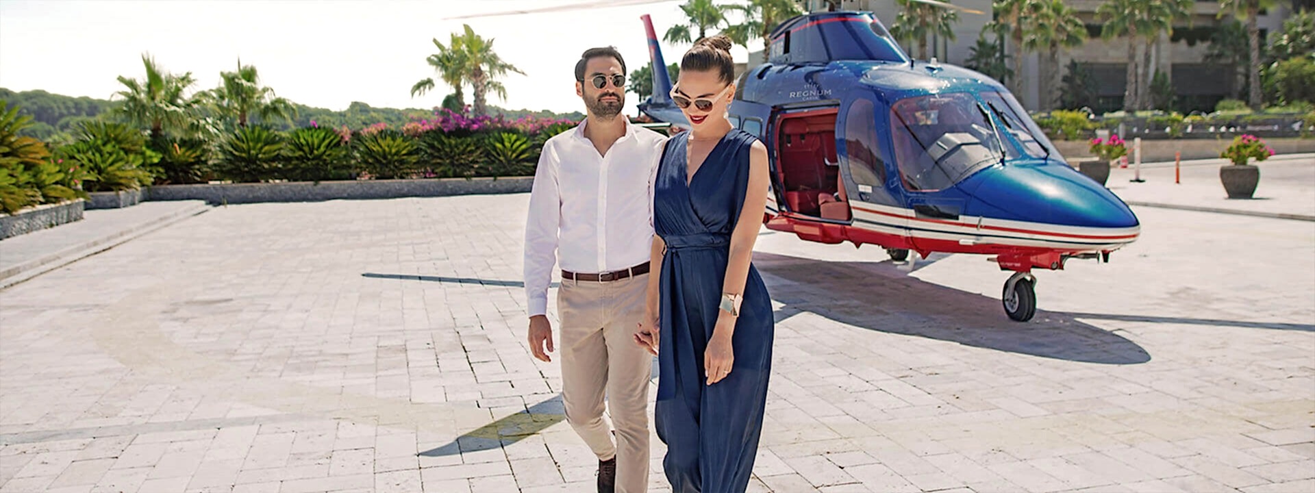 Regnumcarya Helicopter Transfer Banner