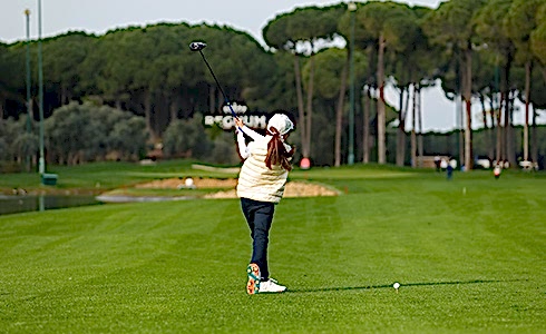 US KIDS GOLF 17 Card